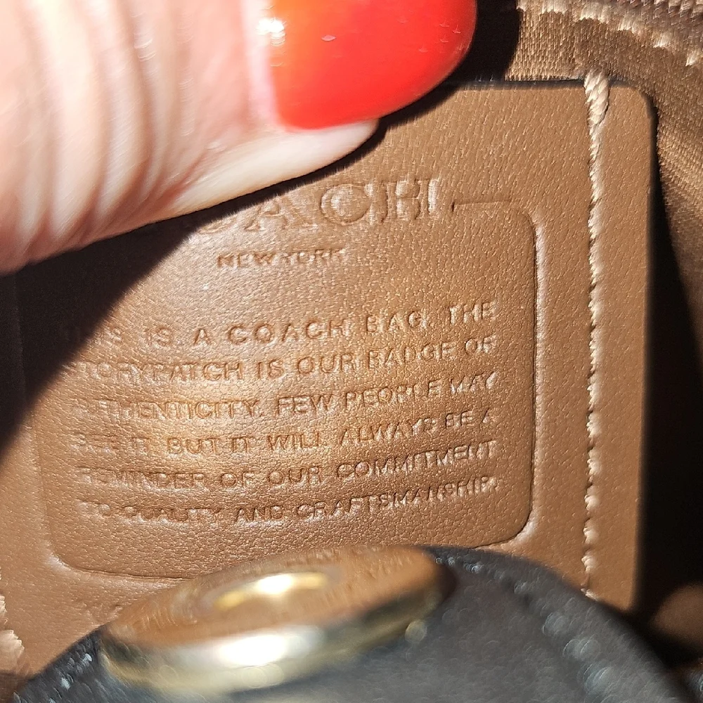 Coach Classic Brown and Tan Handbag